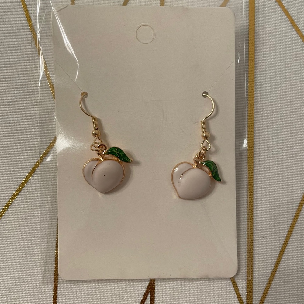Peach Earrings